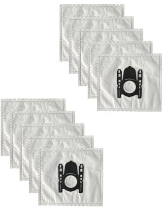 10x Staubsaugerbeutel passend für Bosch/Siemens BBZ41FG, VZ41FGALL, GL-30, Logo Ersatz-Staubbeutel