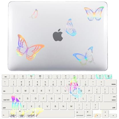 JZ Case for MacBook 12 inch Model A1534 Laptop Hard Shell Cases [Flash Clear][Keyboard Cover] - LT4