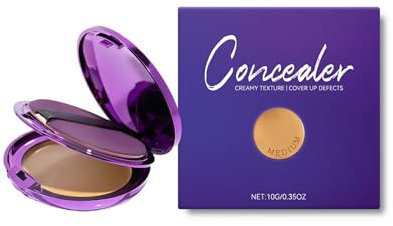 Soft Matte Cream Concealer, Foundation, langanhaltend, schweißfest, wasserfest, feuchtigkeitsspendend, für alle Hauttypen geeignet (Natural)