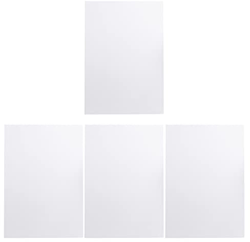 jojofuny Taschenrechner Notizblock 4 Stück Weißes Papier für Berechnungen | Schulanfang Party, Augenschutzpapier, Notizbuch Dickes Papier, Karierter Papierblock