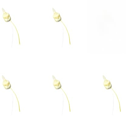 Realistische LED-Kerze mit flammenähnlichem Schwingeffekt für dekorative Beleuchtung in Wohnungen, Hochzeiten und Veranstaltungen (5 Stück)