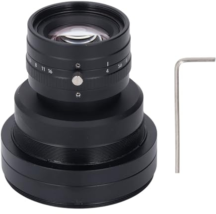 Obiettivo 60mm F4 lineare da 16K 3.5um M72 per macchine fotografiche industriali - Alta risoluzione, messa a fuoco manuale, ideale per scansione lineare chip