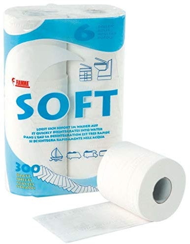 Fiamma 301/051 Toilet Paper Soft 6 Rolls