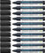 Schneider Maxx 290 Marker (Für Whiteboards und Flipcharts, Strichstärke: 2-3 mm) 10er Packung schwarz