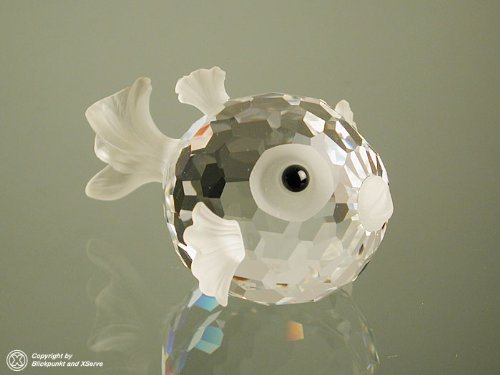 Swarovski Kugelfisch mini Blowfish 013960 AP 2005