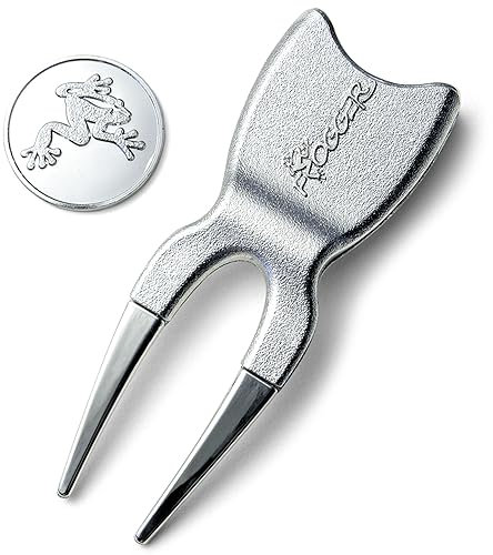 Frogger Golf Hop! Magnetisches Reparaturwerkzeug für Ballmarker und Pitchgabel
