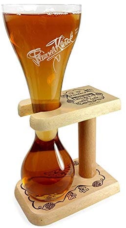 Verre à bière Pauwel Kwak avec support