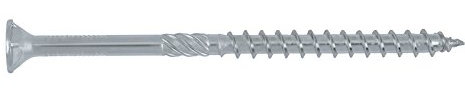 Würth 017015090 Assy 3.0 Spanplattenschraube 5x90mm, 100St/Pack Stahl verzinkt, blau passiviert, Teilgewinde, Senkfrästaschenkopf - AW 20