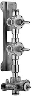 Fantini 19006002A Corpo Incasso per Miscelatore Vasca/Doccia, Argento