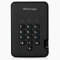iStorage diskAshur2 HDD 500GB Black - Secure portable hard drive - Password protected - Dust & water resistant - Hardware Encryption