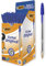 BIC Cristal Original Kugelschreiber, mittlere Spitze (1,0 mm), blaue Tinte, 50 St ck