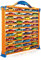 Hot Wheels Rack N' Track Aufbewahrung für 44 Autos oder anderes Spielzeug – Schaukasten, Setzkasten, Sammelkoffer, Sammelbox, Mehrfarbig, Autos sind Nicht enthalten. (HWCC9)
