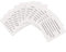 DECARETA Tent Repair Tape,10 PCS Inflatable Repair Kit,Paddling Pool Patch Repair,Transparent Tent Tape TPU Patches Repair Sticker for Awnings,swimming Pools Bed Boat Castles Kyacks Hot Tub Mattresses