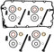 4 x Dichtungssatz BOSCH Einspritzdüse incl. Schrauben + VDD Ventildeckeldichtung Pumpe Düse Dichtsatz RepSatz Reparatursatz 1.9 2.0 TDI MOTORCODE BKC BMM BLS BPW BLT