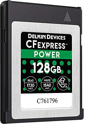 Delkin Devices 128GB POWER CFexpress Type B Memory Card (DCFX1-128)