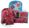 L.O.L. Surprise! Dolls Girls 16 Backpack 5 piece School Set (One Size, Blue/Pink)