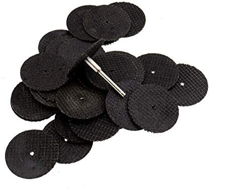 Be In Your Mind Lot de 30 disques de coupe en résine de 32 mm avec tige pour outils abrasifs rotatifs