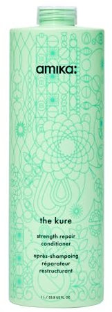 Amika The Kure Bond Repair Conditioner 1000ml - Haarpflegeprodukt - Conditioner für trockenes, beschädigtes Haar - 1 Liter Flasche