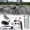 DiLiBee 2-Takt 100 cc Bike Motor, 36 Zähne Kettenrad motorisierte mit Luftgekühltem, 45 km/h Motor, für Mountainbikes, Rennräder, Gravelbikes, Beachbikes usw.