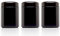 (paquete de 3) Frasco de vidrio ultravioleta de boca ancha de 250 ml con tapa superior de rosca negra Hermético | A prueba de olores | A prueba de fugas | Contenedor de almacenamiento UV |