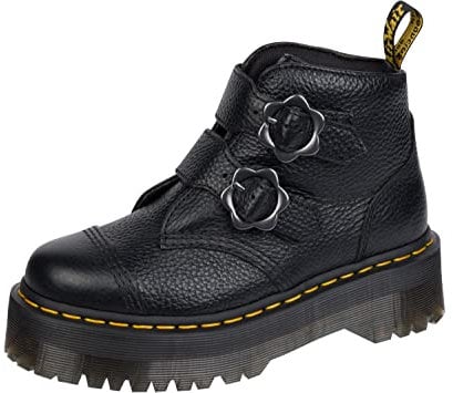 Dr. Martens Femme Fleur du Devon Bottine, Noir, 38 EU