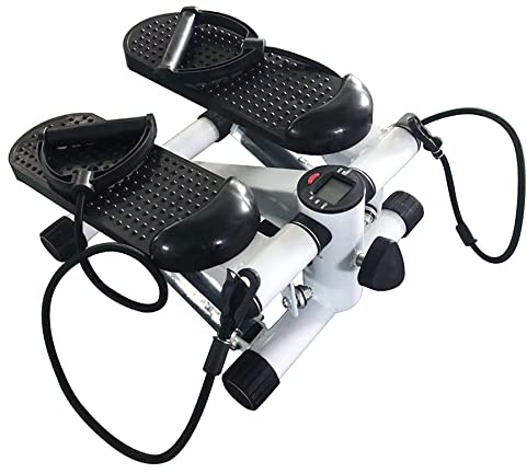 2 en 1 Con Tecnología de Conmutación Patentada-Mini Step Lateral y de Subida y Bajada Con Ordenador de Entrenamiento, Unisex, Stepper, Ministepper