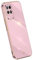 Topme Funda de Silicona para Realme 8i / Realme Narzo 50 (4G) (6.6 Inches), [ Carcasa Case de Teléfono Estilo Borde Dorado] - Violeta