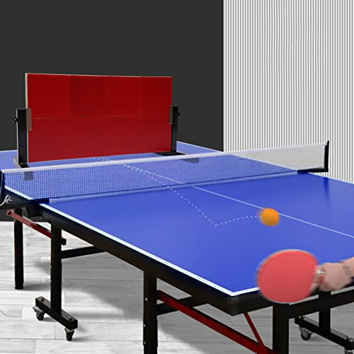 Tischtennis Rebound Board Tischtennisplatte Tisch Sparring Return Board Indoor Tischtennis Returnbrett Trainingsgerät Vertikales TischtennisSparring Rücksprungbrett 66 x 33cm
