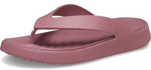 Crocs Donna Getaway Flip Infradito, Cassis, 41/42 EU