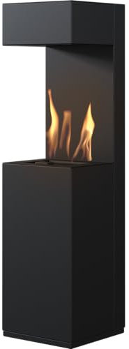 KRATKI Terrassenheizung SIERRA 9KW Propan Butan Black Gasfeuerstelle