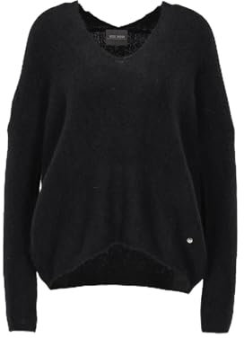 Mos Mosh MMThora V-Neck Knit 801 Black - XS
