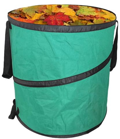 Pliable Heavy Duty Pop-up Sacs De Déchets De Jardin 85 Litres Toile Jardin Poubelle Seau Réutilisable Yard Feuille Sac Titulaire Poubelle Sacs À Ordures Pour Jardin De Pelouse Sac De Camping