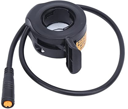 Yosoo Health Gear 130X Thumb Throttle, Electric Bike Scooter Throttle 24‑72V with Waterproof Connector Speed Controller Thumb Throttle for BBS01 BBS02 Electric Bicycle Accessories