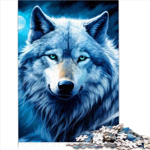 Wolf Collection Puzzle für Erwachsene, 1000 Teile, Holzpuzzle für Erwachsene, Kinder ab 14 Jahren, Stressabbau, Aufenthalt, Zeitvertreib, 1000 Teile (50 x 75 cm)