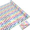 Geschenkpapierrolle „Happy Birthday“, 43 cm x 9 m, glänzendes Geschenkpapier für Geburtstag, Babyparty, Geschenkverpackung, Party-Dekoration
