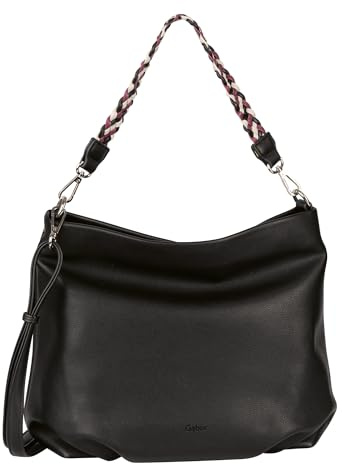 Gabor bags Linnie Damen Hobo Bag Schultertasche Groß Schwarz