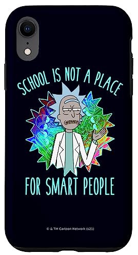 Rick and Morty School Case for iPhone XR