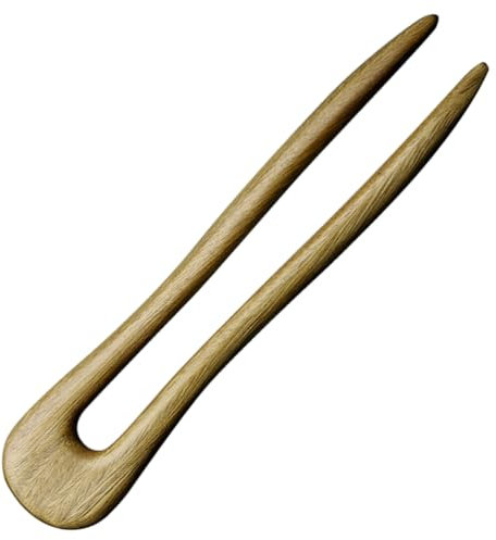 Healeved U-Förmige Grün Sandelholz Haarnadeln Für Elegante Hochsteckfrisuren Stilvoller Haarschmuck Für Hochzeiten Und Besondere Anlässe 14.5Cm