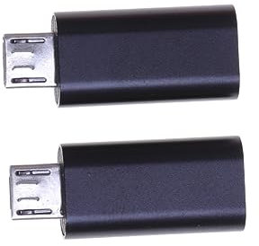 KITANDOVE 8-pin to Micro Usb Adapter Usb Cable Adaptor Converter for Head Phone Tablet Power Bank Uk Plug