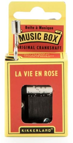 La Vie en Rose | Wind & Listen Mini Music Box | Little Gift | Cracker Filler