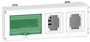 Schneider knb32cp11 F KN abgang Adaptador, 32 A, división vacíos de F. 8 Unidades + 2 enchufes de NF