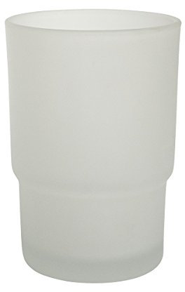 Bad Serie Ambiente – Vetro di ricambio per spazzolino da denti titolare in vetro satinato