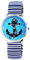 Excellanc Damen – Uhr Edelstahl Zugband Maritim Armbanduhr Analog Quarz 1700006