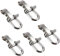 Sprießen 5 Pièces Acier Réglable D Manilles Boucle Définit en Forme de U en Acier inoxydable Manilles Pour Paracorde, Extérieur Corde de Survie Bracelets