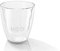 KEO doppelwandiges Teeglas Pyramiden-Glas 250 ml aus hochwertigem Borosilikatglas in Gastronomiequalität