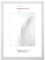 Duisburger-Rahmen24 DR24 Cadre Photo 60x85 (Pin Blanc) sur Mesure, Cadre en Bois MDF de 35 mm de Largeur INCL. vitre en Verre synthétique antireflet, paroi arrière Stable, Crochets et Fixations