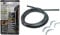 Spares2go Door Seal 4 Sided Gasket Rounded Corner Clips 198cm and Glue Sealant Compatible With Hotpoint, Indesit Oven Cooker
