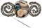2x Catena per motosega carving - 1/4 - 60 Maglie - Spessore 1.3 mm + Tondino da 4mm