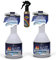 2X 500ml Dr. Wack A1 All in ONE Innen- & Glas-Reiniger + 1x 100ml Antibeschlag-Spray, Reiniger für den kompletten Fahrzeug-Innenraum inklusive Scheiben (Innen und Außen) und für alle Oberflächen
