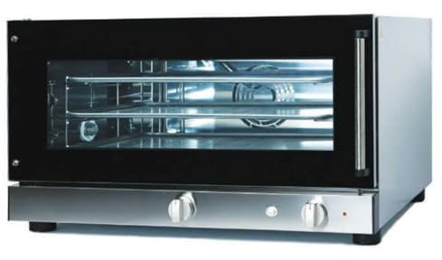 MBH - Horno para Pan Profesional 3 bandejas 60x40. Horno industrial para panadería y pastelería.